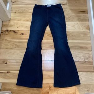 Free People High Waist Bell Bottom Flare Jeans